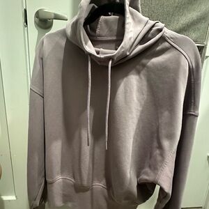 Old Navy Active Lilac Fleece Hoodie